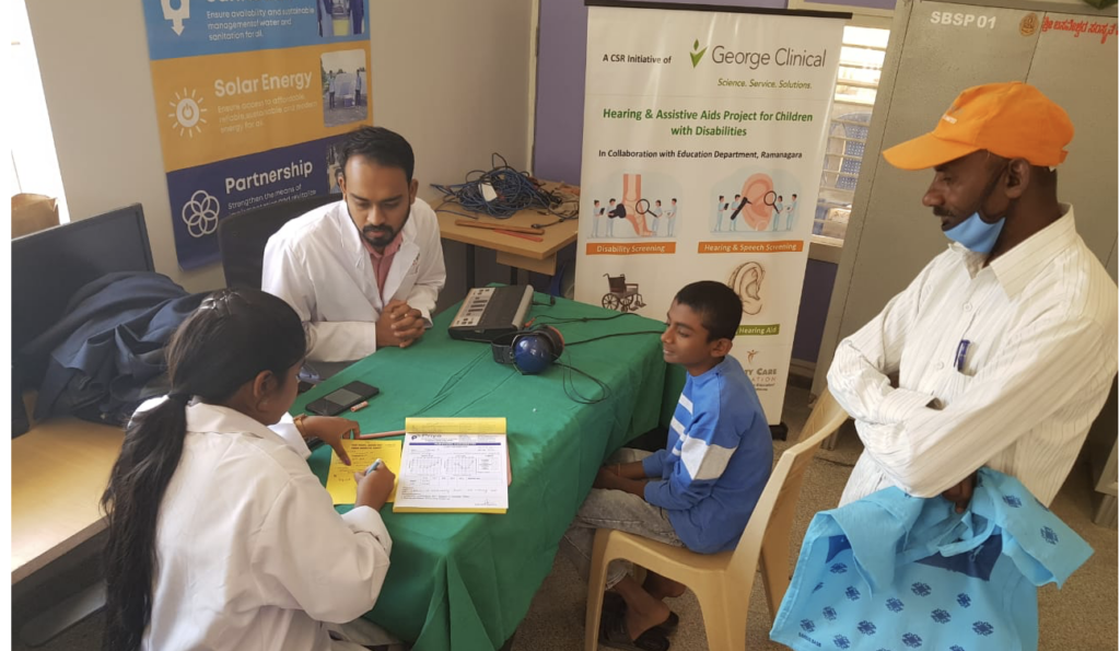 George Clinical and Trinity Care Foundation Collaborate to Provide Hearing and Assistive Aids in India